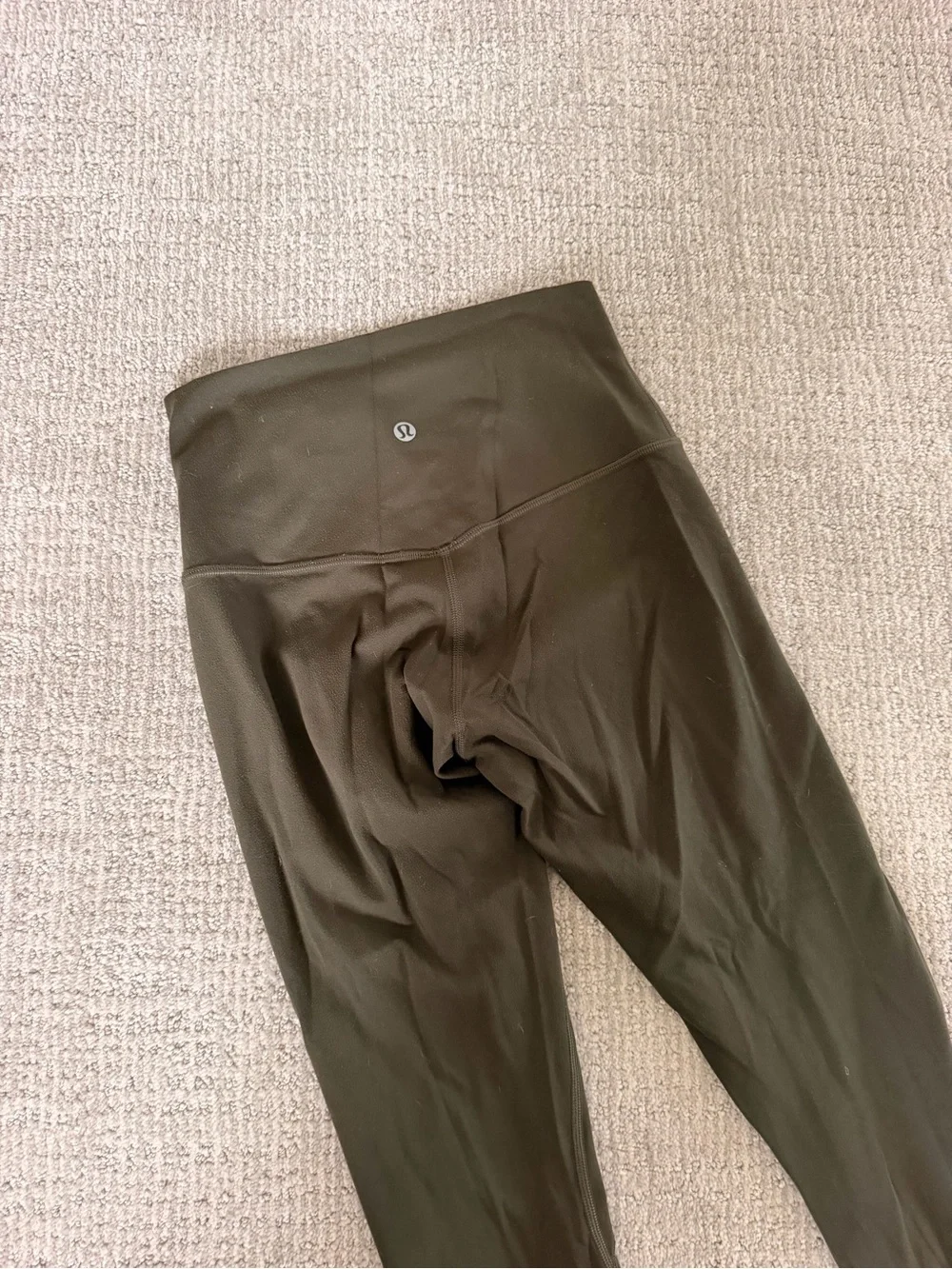 High-Waist Olive lululemon Align Women's Leggings